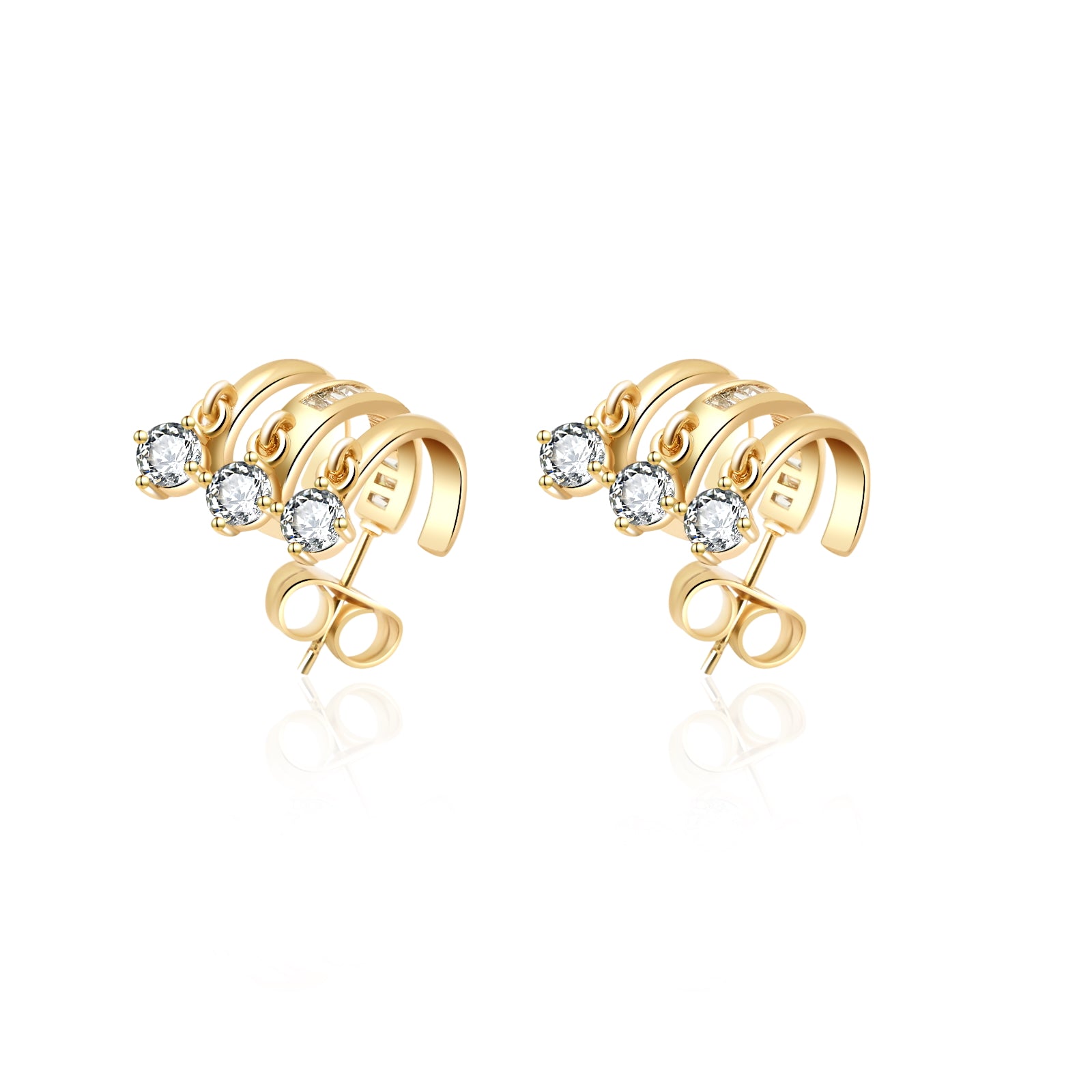 Aurora Trinity Earrings